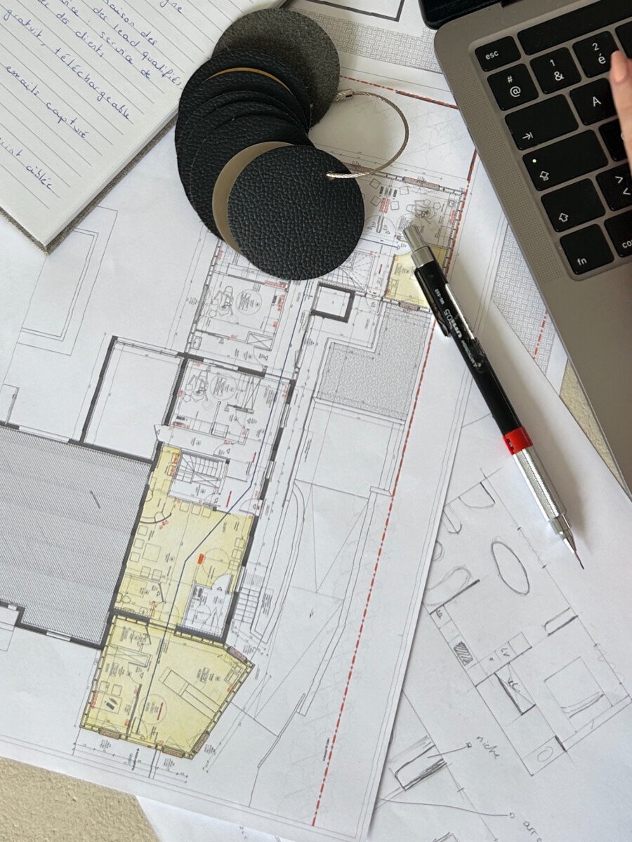 Architecte d’intérieur à Paris et Lille – ELLESTUDIO vous accompagne dans votre projet de rénovation : conception sur-mesure, plan 2D/3D, suivi et visite de chantier.