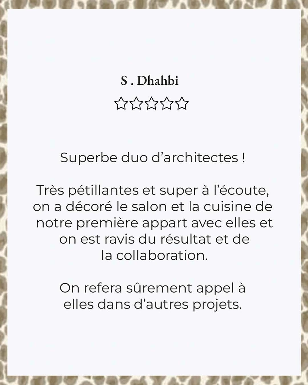 avis ellestudio, cliente tres contente, travaux cuisine, salon salle a manger sur mesure par le cabinet ellestudio